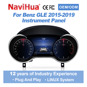 จอแสดงผลดิจิตอล LCD ขนาด 12.3 นิ้ว สำหรับ Mercedes-Benz GLE ปี 2015-2019 แผงหน้าปัดมาตรวัดความเร็วเสมือนจริง - Product Image 1