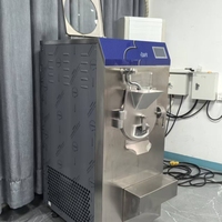 Machine à Glace Artisanale Commerciale 15L en Promotion avec Pasteurisateur Intégré pour Gelato et Crème Glacée Dure