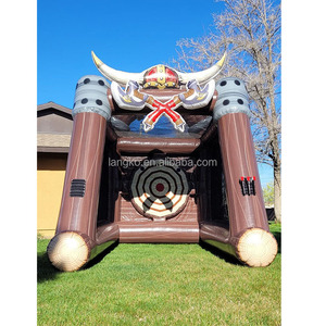 Giochi Gonfiabili Commerciali di Successo per Parchi Giochi all'Aperto, Divertimento per Bambini e Adulti, Gioco di Lancio dell'Ascia per Feste - Product Image 1