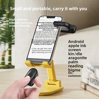 Perangkat Tablet Pembaca Novel Bahasa Inggris dengan Fitur Pembalik Halaman Jarak Jauh untuk Pembaca yang Malas, Cocok untuk E-book dan Kindle