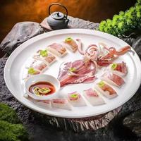 Assiette plate ronde en porcelaine blanche 10 12 14 pouces, assiette à dîner simple en céramique pour la maison, le restaurant, la vaisselle de service
