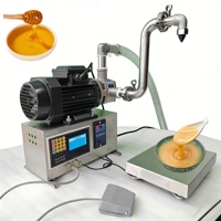 Machines de remplissage automatiques à pompe rotative à contrôle numérique pour viande, pâtes granulées, sauce chili, ketchup, crème, mayonnaise