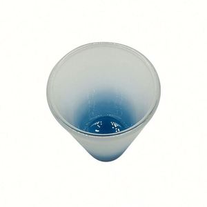 Bouteille d'eau en verre en forme de canette de bière 18 oz, gobelet vierge pour sublimation, gobelet givré 18 oz, bocal Mason avec couvercle et paille - Product Image 4