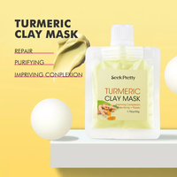 Masque facial en argile purifiant, au charbon de bambou, au charbon de bambou, sur la boue, purifie et purifie la peau, vente en gros,