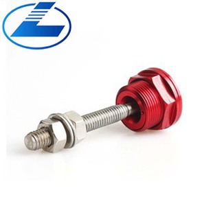 Универсальный автомобильный 22 мм алюминиевый кнопочный быстросъемный зажим для капота шпильки зажим комплект для GM Chevy Chevrolet для BMW для Audi - Product Image 5