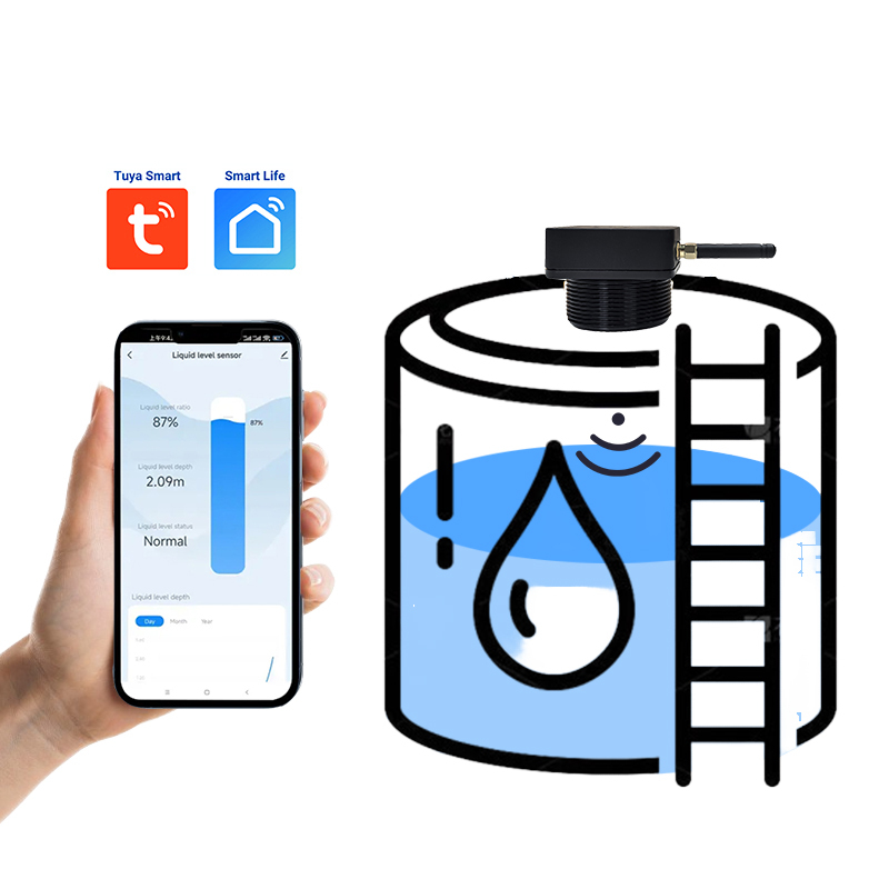 TLC2502 Ultrasonic Wireless Water Liquid Level