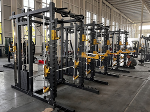 Unisex đa chức năng Smith máy cho sức mạnh đào tạo thương mại phòng tập thể dục thiết bị tập thể dục nhà sử dụng giá thấp hơn vật liệu thép - Product Image 4