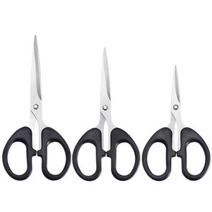 กรรไกรงานฝีมือสีดำ 6 นิ้ว เหล็ก 2Cr13 สำหรับตัดกระดาษ ใช้ในสำนักงาน บ้าน และนักเรียน - Product Image 3