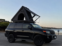 Nueva Carpa de Techo Tipo Concha de Aluminio 2026 para 2 Personas, Ligera, Impermeable, Automática, para SUV