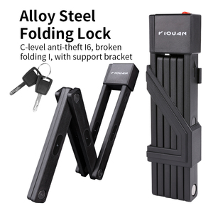 <span class=keywords><strong>Antivol</strong></span> portable pour vélo, cadenas pliable robuste et durable avec clés, <span class=keywords><strong>antivol</strong></span> de sécurité étanche pour vélo - Product Image 5