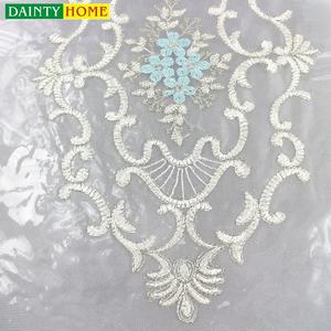 <span class=keywords><strong>Cortinas</strong></span> de poliéster con bordado estilo indio, decoración para el hogar, transpirable - Product Image 2