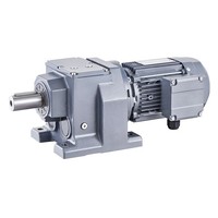 Boîte de vitesses à engrenages hélicoïdaux, multiplicateur de vitesse, boîtes de vitesses R47, pompe hydraulique, petite boîte de vitesses de moteur