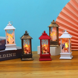 ขายส่งจากโรงงาน อุปกรณ์ตกแต่งคริสต์มาส โคมไฟ LED ขนาดเล็ก ซานตาคลอส มนุษย์หิมะ กวางเรนเดียร์ สำหรับงานปาร์ตี้ ใช้แบตเตอรี่ - Product Image 6