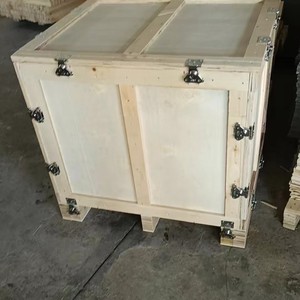 Shuangjia Packaging Wooden <b>Crate</b> Custom Size Two Tons Load Capacity Moisture Proof Insect Proof Export Grade Fumigation Free - Product Image 1