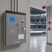 Sistema de Alarma Profesional Personalizado de 1 Bucle y 200 Puntos de Dirección, Panel de Control de Alarma contra Incendios Multilínea para Equipos de Seguridad contra Incendios