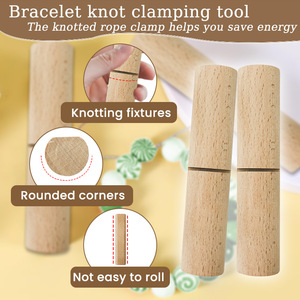 Professional Knot Tightening Tool Set for Beaded Jewelry Making Tool and Craft Accessories 2 Grippers Daily Use - Product Image 4