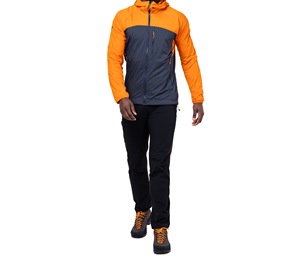 Veste Softshell décontractée pour homme, coupe-vent, chaude, à capuche, tissée, pour la randonnée et la course à pied en automne, avec service OEM - Product Image 2