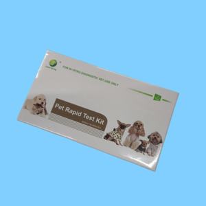 Kit de test rapide 2 en 1 pour l'antigène du virus de la maladie de Carré canine et du parvovirus pour animaux de compagnie, <span class=keywords><strong>diagnostic</strong></span> vétérinaire - Product Image 2