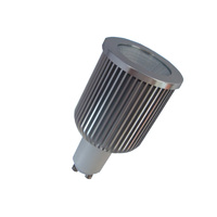 Sky Factory Ampoule LED de haute qualité en aluminium Mr16 Gu10 Spot COB 7W 85-265V AC 12V 50x90mm Dimmable 120V 230V