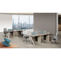 KMJ Poste de travail modulaire pliable pour bureaux, idéal pour les écoles et les centres d'appels