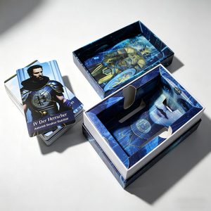 Baraja de Cartas de <span class=keywords><strong>Tarot</strong></span> y Oráculo Personalizadas al por Mayor de Fábrica con Guía de Papel y Caja con Tapa y Base - Product Image 4