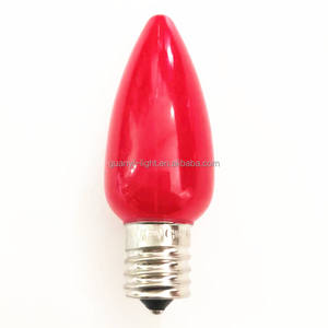 Коммерческий КЛАСС E 17 C 9 гладкие непрозрачные керамические синие светодиодные Рождественские огни IP65 праздничные лампы - Product Image 6