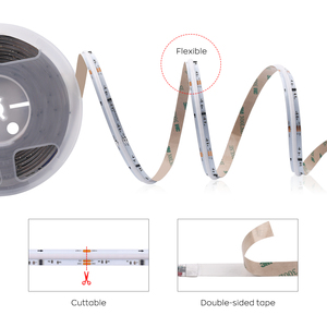 Bande LED COB <span class=keywords><strong>Dream</strong></span> Color 24V, 576 LED/m, ultra-fine de <span class=keywords><strong>10</strong></span> mm, flexible et découpable, contrôle intelligent pour l'éclairage commercial et scénique. - Product Image 3