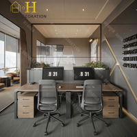 Bureau d'angle en forme de L personnalisé avec structure métallique, table d'ordinateur pour bureau ou studio