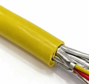 Cable termopar tipo K, 6 pares, 8 pares, 12 pares, blindado individualmente de alta precisión para medición de temperatura, aislamiento de PVC - Product Image 2