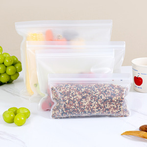 Food Storage Bags Sealing Plastic Reusable Kitchen Food Preservation Bag For Fruits Vegetables Snacks Refrigerator Use - Product Image 4