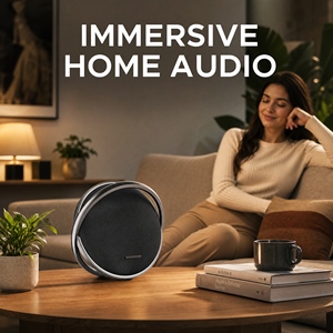 Enceinte portable rotative 100W avec poignée métallique, basses profondes, batterie grande capacité 12000mAh, entrée AUX, pour extérieur - Product Image 4