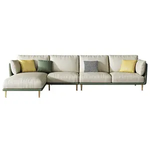 Luxe Waterdichte Stof 3 4 Seat Woonkamer Sofa