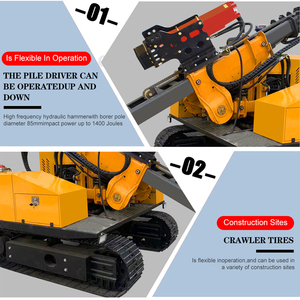 Article très demandé, piquetteuse de poteaux à vis montée sur <span class=keywords><strong>tracteur</strong></span> pour terres agricoles - Product Image 5