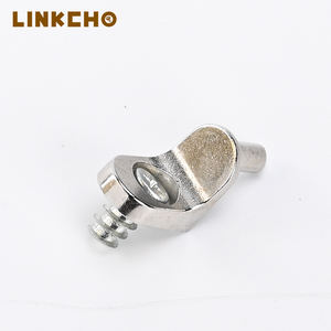 Connecteurs cachés en nickel-fer de 6 mm en forme de L pour étagères, durables, antirouille, étanches, pour armoires d'<span class=keywords><strong>angle</strong></span>, support d'étagère 2-en-1 - Product Image 3