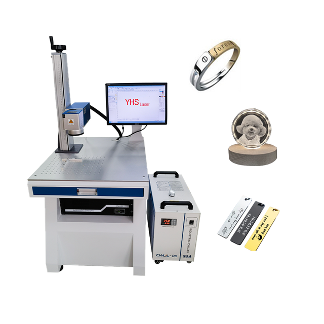 Easy-Operate Glass Product Logo Laser Engraving Machine High-Speed UV Laser Marking Machine for PCB Board Precision Marking