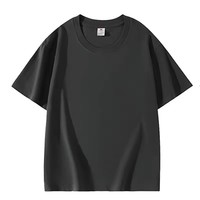 T-shirt vintage en coton 220G à col rond et manches courtes pour homme, impression sérigraphique écologique