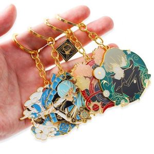 Llaveros de Aleación de Zinc al por Mayor con Diseño de Anime, Personalizados, de Metal Duro, con Esmalte e Impresión UV - Product Image 1