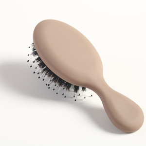 LOGO Coussin <span class=keywords><strong>de</strong></span> massage <span class=keywords><strong>de</strong></span> poche <span class=keywords><strong>Brosse</strong></span> à <span class=keywords><strong>cheveux</strong></span> <span class=keywords><strong>de</strong></span> voyage Petite <span class=keywords><strong>brosse</strong></span> à <span class=keywords><strong>cheveux</strong></span> en poils <span class=keywords><strong>de</strong></span> <span class=keywords><strong>sanglier</strong></span> pour poils épais, bouclés, longs et courts, humides ou secs - Product Image 6