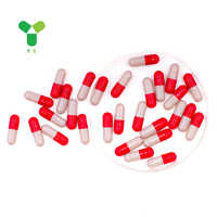 Capsules vides en gélatine de qualité pharmaceutique DMF Kosher ISO9001, tailles 0, 00, 1-4