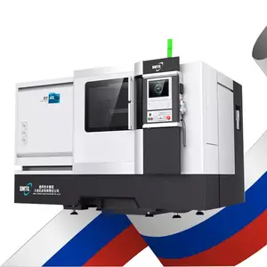 DMTG Fabricação Máquina De Torno De Cama Ininclinada Torno Automático CNC DT40 Metalurgia Tornos Com Eixo X/Z