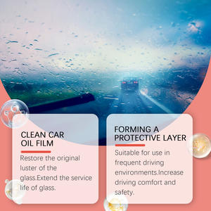 Homonth 자동차 유리 코팅 및 오일 필름 제거제 앞 유리 청소 강력한 얼룩 제거제 3 년 유통 기한 시원한 쉼터 보관 - Product Image 4