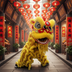 Auténtico Accesorio <span class=keywords><strong>de</strong></span> Danza del León <span class=keywords><strong>de</strong></span> Origen Guangdong, Personalizable, Dragón <span class=keywords><strong>de</strong></span> Lana, Linterna Falsa, Modelo 3, Pago por <span class=keywords><strong>Diez</strong></span> #   con embalaje - Product Image 5