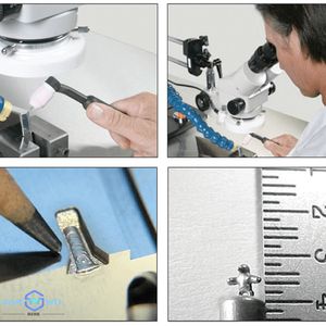 Soldadora TIG de microviga Weldlogic PT 12 0.25 para soldadura de precisión de metal con arco de argón - Product Image 5