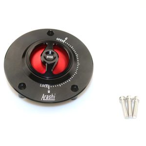 Pour KAWASAKI ER6N E6RF Z1000 Z1000SX Z800 Z750 ZZR1400 <span class=keywords><strong>GTR1400</strong></span> ZX6R ZX10R VERSYS Moto Bouchons de réservoir de carburant en alliage d'aluminium CNC - Product Image 2