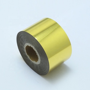 Lámina para Estampado en Caliente, Rollo de Lámina Metálica de Color Dorado para Papel - Product Image 1