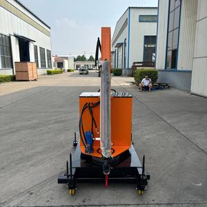 Gru a Braccio Mobile Idraulica Semovente Girevole a 360° per Carichi Pesanti, Capacità 2T, con Motore e Cuscinetti, Garanzia 3 Anni per Uso Industriale - Product Image 5