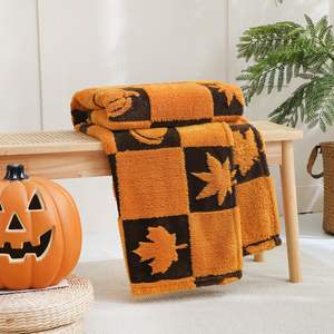 Vente en gros, usine chinoise, couverture <span class=keywords><strong>d</strong></span>'hiver douce et chaude, flanelle, peluche Sherpa, <span class=keywords><strong>King</strong></span> Size, couverture polaire <span class=keywords><strong>d</strong></span>'hiver, caractère en Polyester - Product Image 3