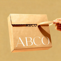 Boîte Cadeau d'Expédition à Fermeture Éclair en Carton Ondulé à Logo Personnalisé, Auto-Adhésive avec Bande Détachable, S'Auto-Scellant pour Envoi Postal