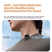 Microphone Lavalier Sans Fil J22 de Qualité Supérieure avec Double Récepteur, Réduction de Bruit AI ANC et Réponse en Fréquence Optimisée pour Diffusion en Direct et Interviews