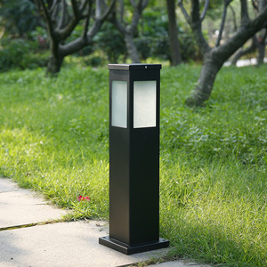 Calle al aire libre camino piedra césped jardín iluminaciones 220 E27 creciente Spike globo cordón esfera flor bombillas Ip65 Pilar lámpara de luz - Product Image 5